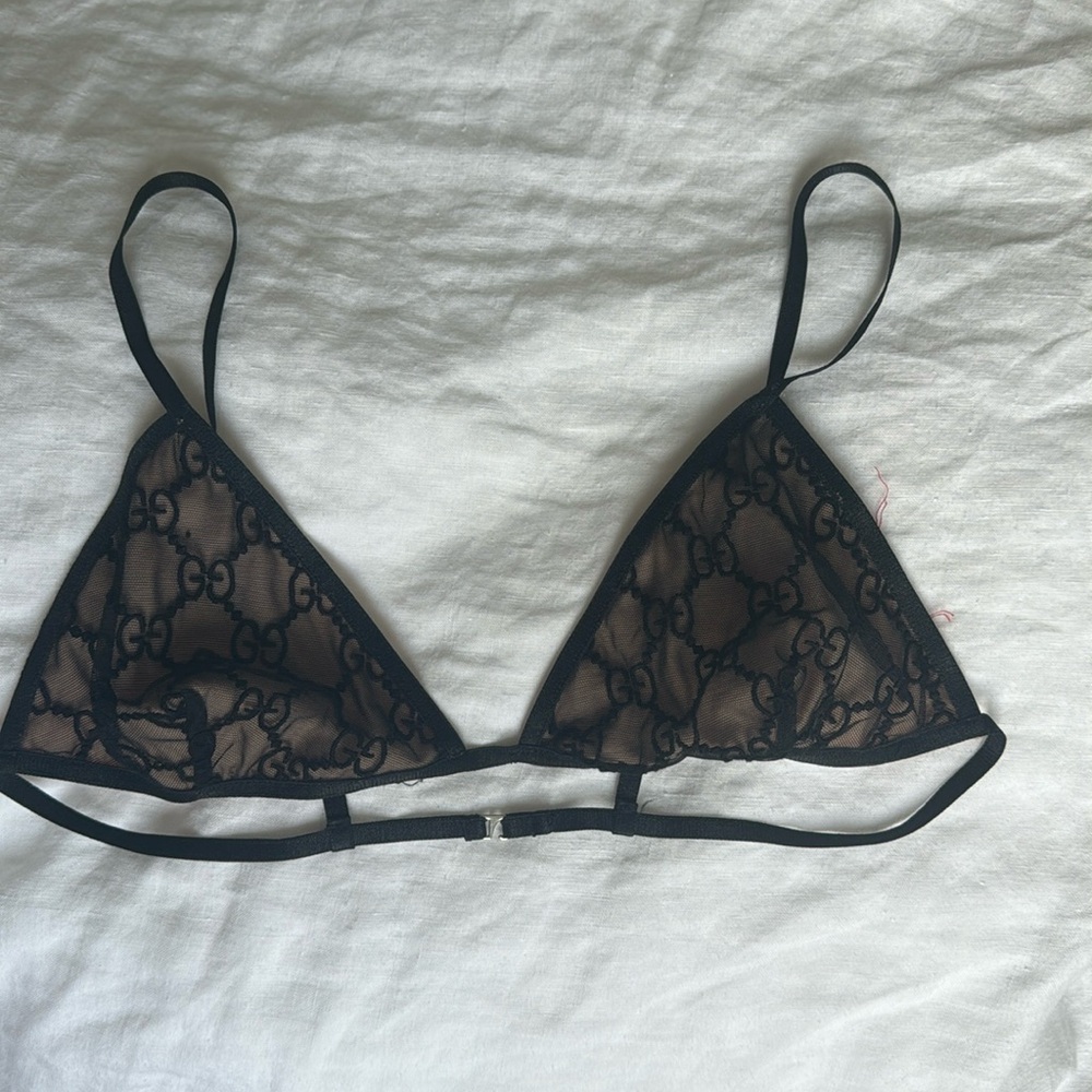 Gucci Tulle Bra